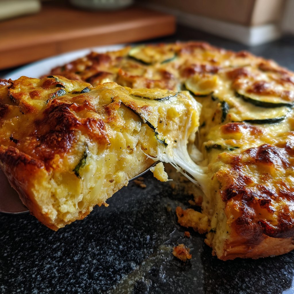 Kartoffelauflauf mit Zucchini