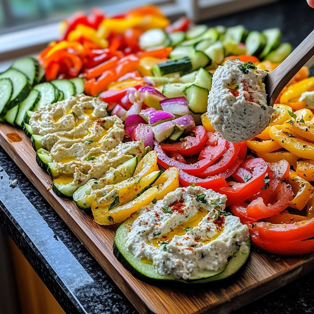 Vegetarisches Partyessen