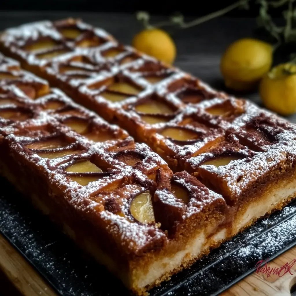 Gewürzkuchen mit Zitronenguss