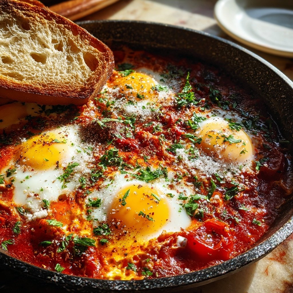 Shakshuka mit Tomaten