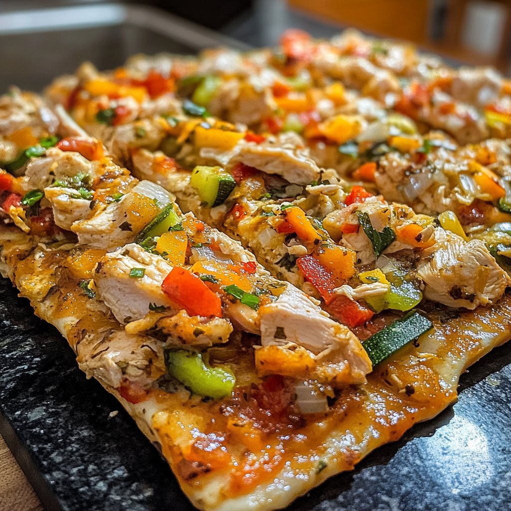 High Protein Hähnchenpfanne mit Gemüse