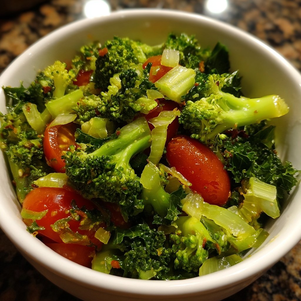 Brokkoli-Grünkohl-Salat