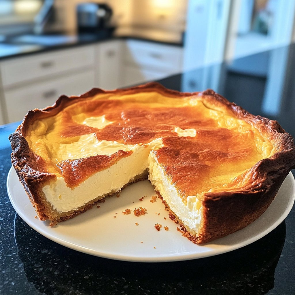 Käsekuchen klassisch gebacken