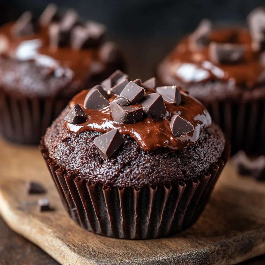 Super saftige Schoko-Muffins