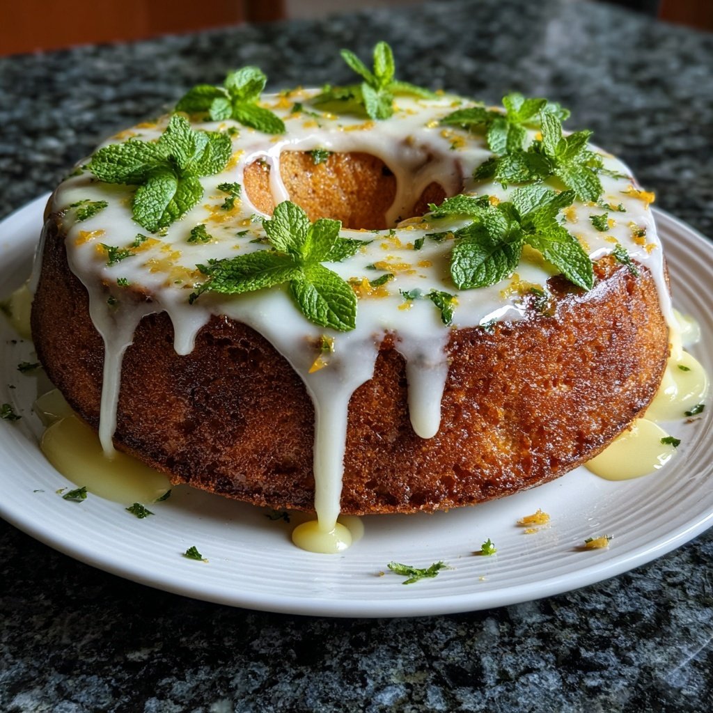 Karottenkuchen Mit Zitronenguss