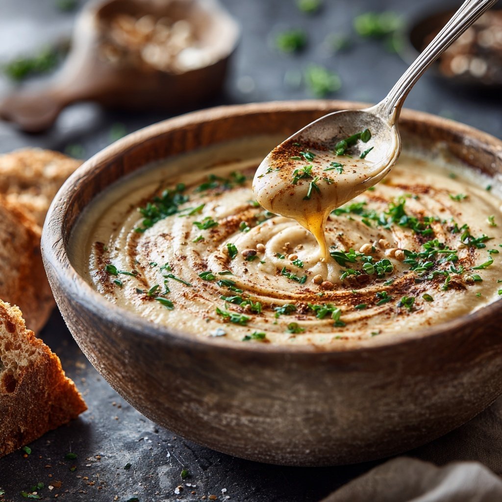 Blumenkohl Suppe Mit Muskatnuss