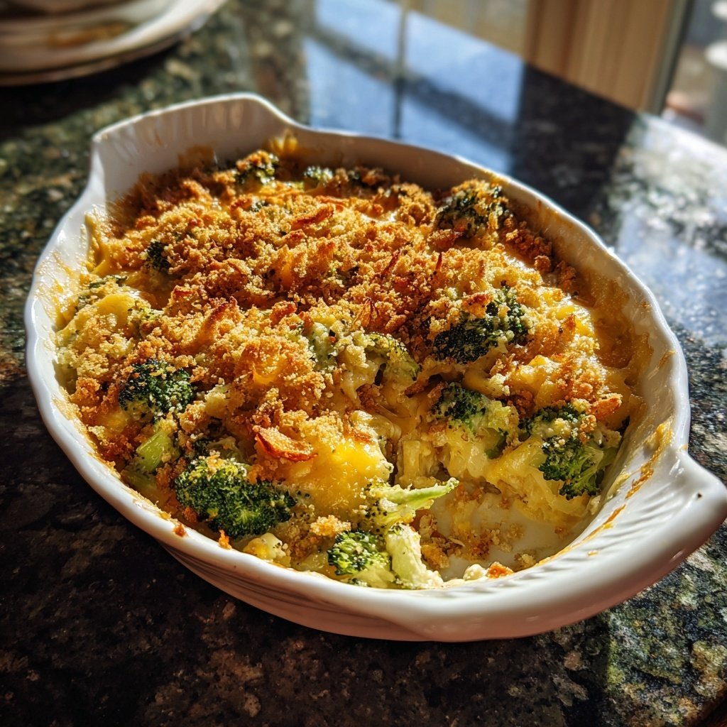 Brokkoli Reis Auflauf