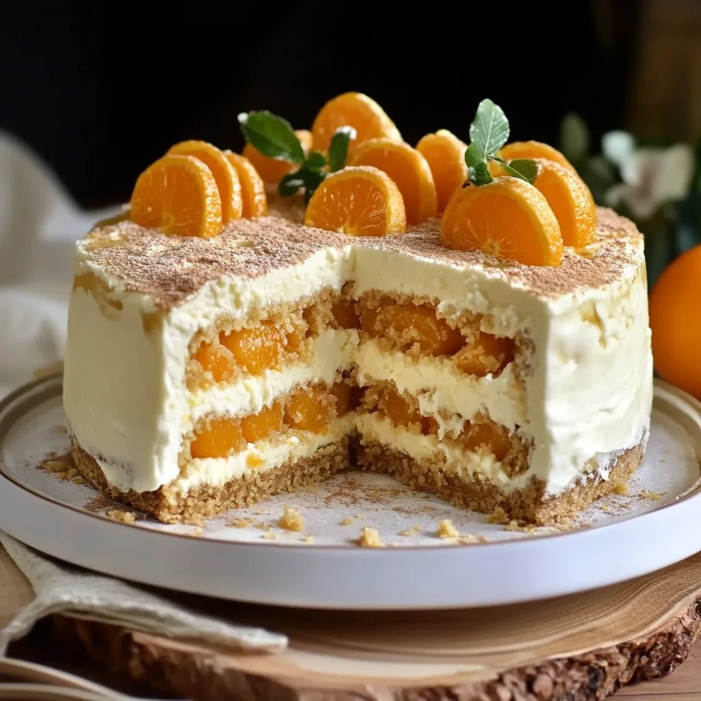 🎄 SPEKULATIUS TORTE mit Mandarinen